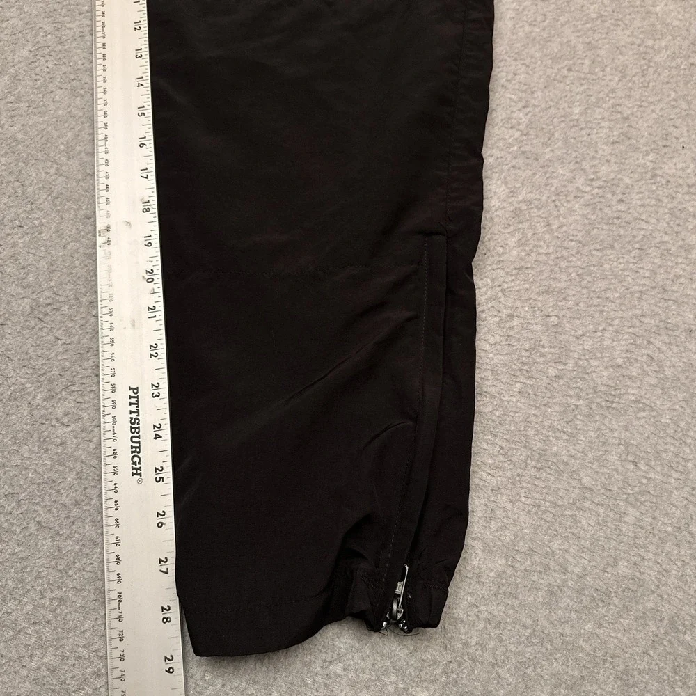 US Army Physical‎ Fitness Uniform APFU Pants Unisex Small Black Ankle Zip Nylon
